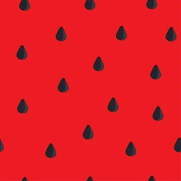 Seamless pattern watermelon Stock Illustration