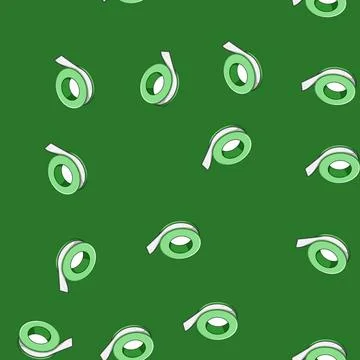 Seamless pattern waterproof pipe seal tape cartoon vector Stock Illustration