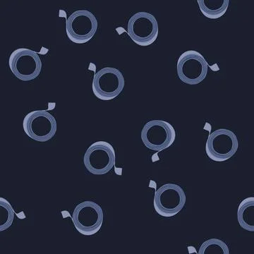 Seamless pattern waterproof pipe seal tape cartoon vector Stockillustratie