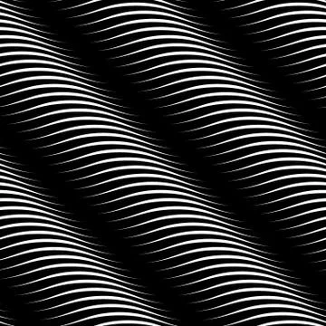 Seamless pattern wave Stock Illustration