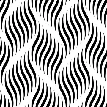 Seamless pattern waves, ripple vector background 스톡 일러스트