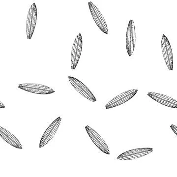Seamless pattern waves surfboard sketch hand drawn Stock Illustration