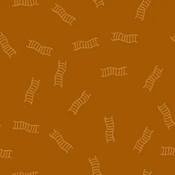 Seamless pattern wavy flexible rope ladder for climbing and progress concept 스톡 일러스트