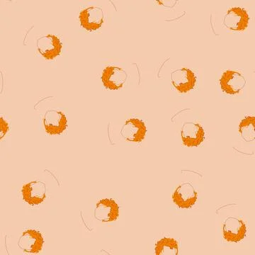 Seamless pattern wavy hairstyles for kid boy cartoon vector Stock Illustration