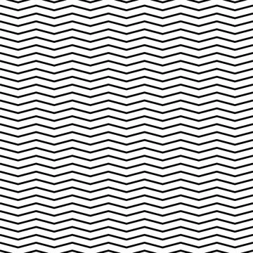 Seamless pattern wavy line vector illustration, horizontal texture wave simpl Illustrazione stock