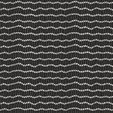 Seamless pattern with wavy lines Stock Illustration