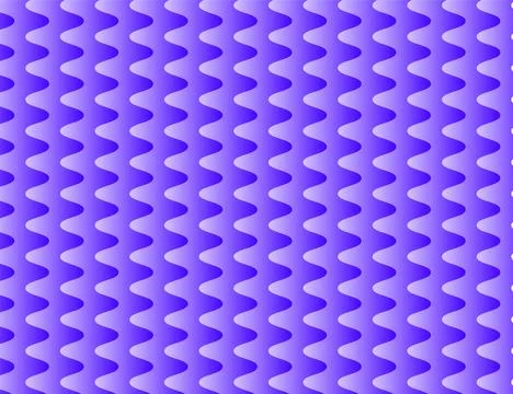 Seamless pattern of wavy vertical lines in alternating blue and violet shad.. Stock Illustration