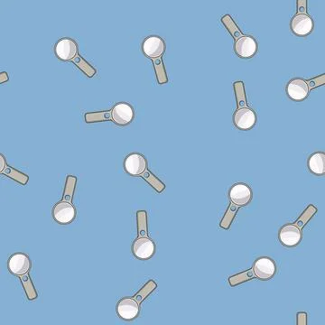 Seamless pattern weather reading magnifier cartoon vector Stock Illustration