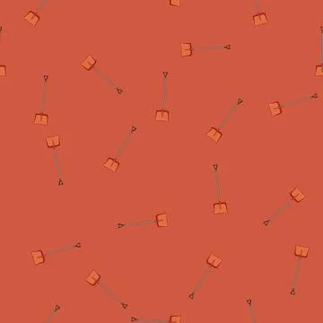 Seamless pattern weather snow shovel cartoon vector 스톡 일러스트