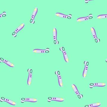 Seamless pattern weather thermometer cartoon vector 스톡 일러스트