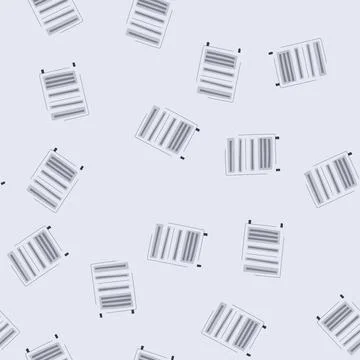 Seamless pattern web server rack cartoon vector Stock Illustration
