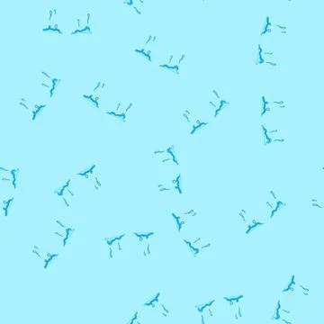 Seamless pattern weep cry cartoon vector Stock Illustration