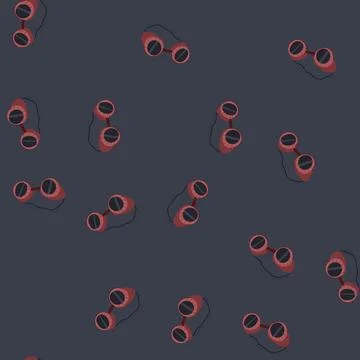Seamless pattern welding goggles providing eye protection for industrial work Stock Illustration