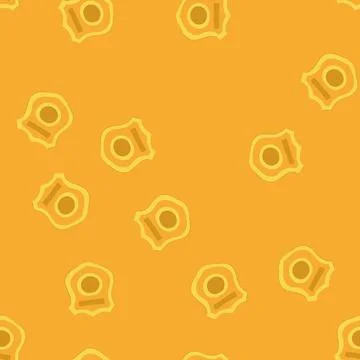 Seamless pattern western sheriff badge cartoon vector Stock Illustration