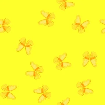 Seamless pattern whimsical fairy wings cartoon vector Stock Illustration