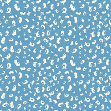 Seamless pattern with whimsical grunge strokes Stock Illustration