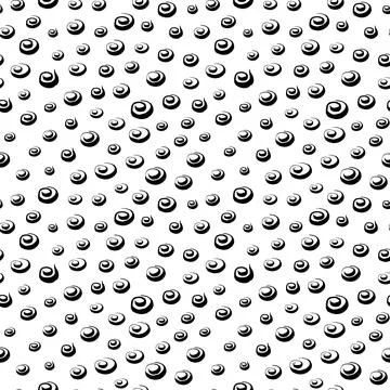 Seamless pattern with whimsical grunge strokes Illustrazione stock