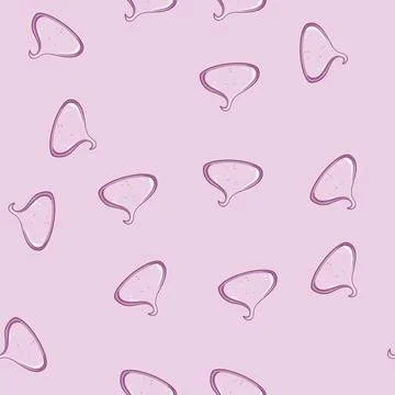 Seamless pattern whip meringue cartoon vector Stock Illustration