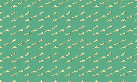 Seamless pattern of white and pink sailboats on blue water Stock Illustration