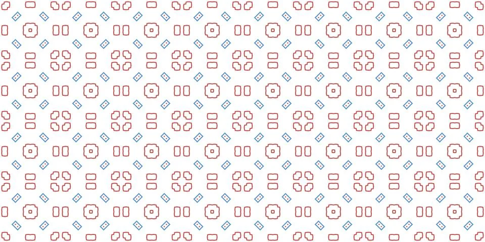 Seamless pattern on a white background. Contemporary modern Ukrainian embro.. Stock Illustration