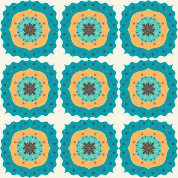 Seamless pattern on a white background. Stock Illustration