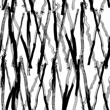 Seamless pattern white black vertical lines chalk grid design abstract simple 스톡 일러스트