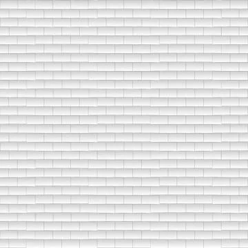 Seamless pattern with white brick wall. The white texture. Vector イラスト素材