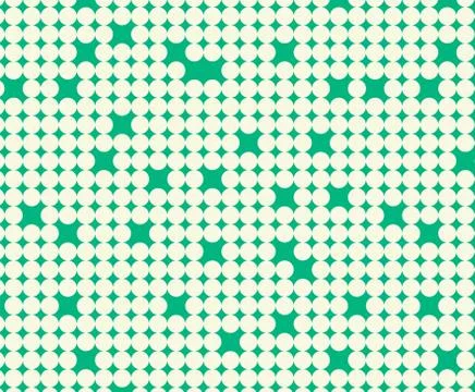 Seamless pattern with white circles Stock-Illustration