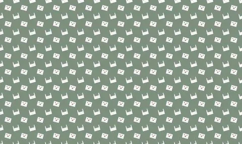 Seamless pattern of white clouds and suns on gray background Stock Illustration
