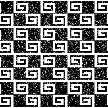 Seamless pattern with white geometric forms texture 4  8057 Stock Illustration