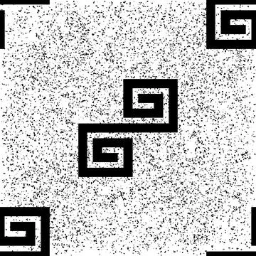 Seamless pattern with white geometric forms texture 1  8148 Stock Illustration