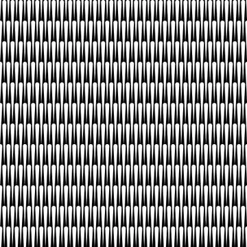 Seamless pattern with white geometric shapes flowing Stock Illustration