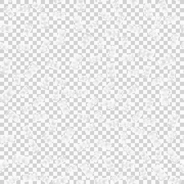 Seamless pattern of white gummy bears on a transparent background Stock Illustration