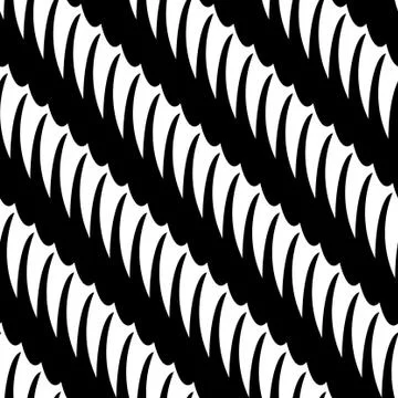 Seamless pattern with white shapes Stock Illustration