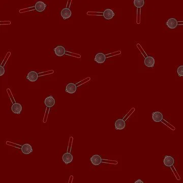 Seamless pattern whites egg separator tool cartoon vector Stock Illustration