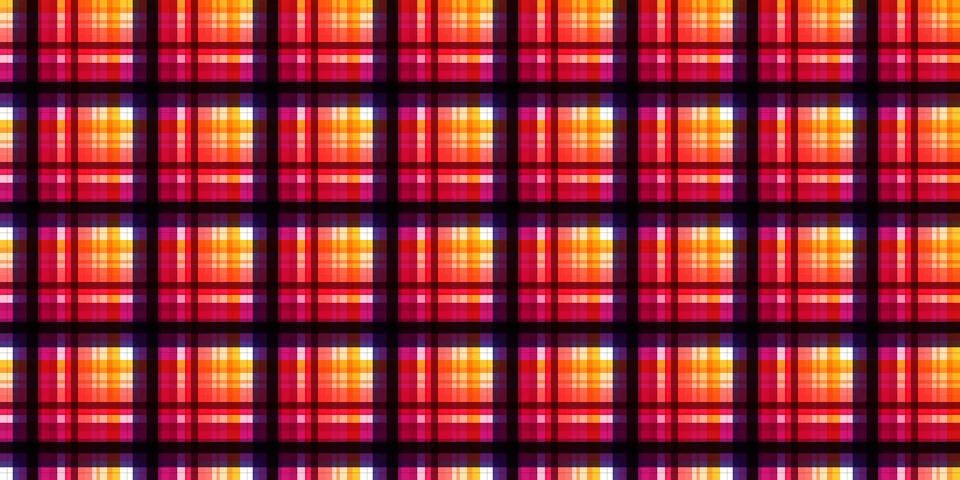 Seamless pattern wide Scottish style. Pattern squares and lines. The textur.. Stock Illustration