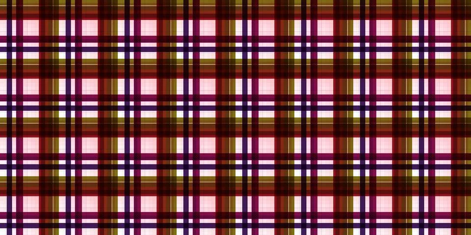 Seamless pattern wide Scottish style. Pattern squares and lines. The textur.. Stock Illustration