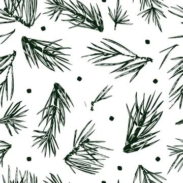 Seamless pattern, wigs Stock Illustration