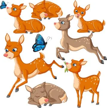 Seamless pattern with wild animals 스톡 일러스트