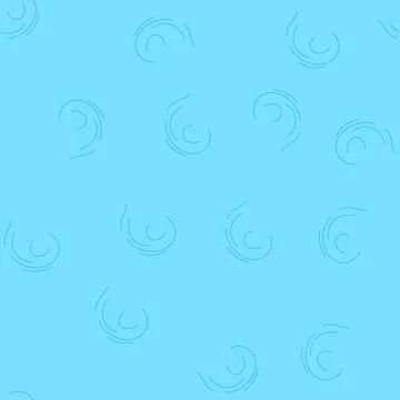 Seamless pattern wind gust motion concept representing air flow Illustrazione stock