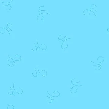 Seamless pattern wind gust swirl blowing dynamic weather icon イラスト素材