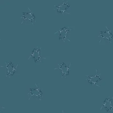 Seamless pattern window broken glass cartoon vector Stock Illustration