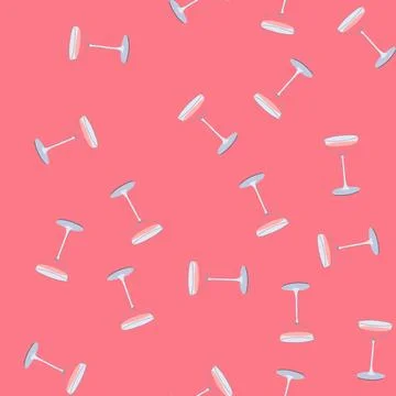 Seamless pattern wine cocktail glasses cartoon vector Stock Illustration