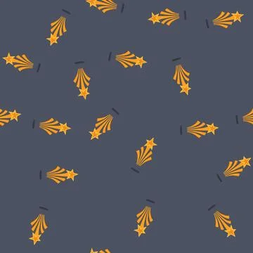 Seamless pattern winner gold trophy cartoon vector Stock-Illustration