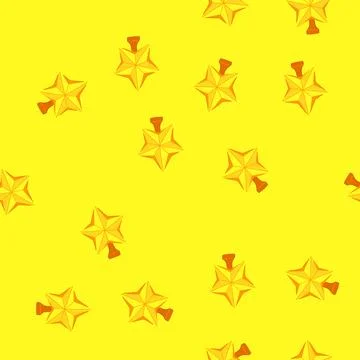Seamless pattern winter christmas star cartoon vector 스톡 일러스트