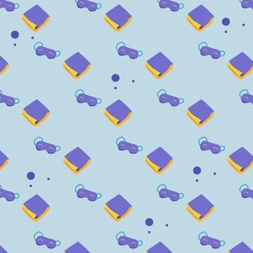 Seamless pattern winter icon design 05 Stock Illustration