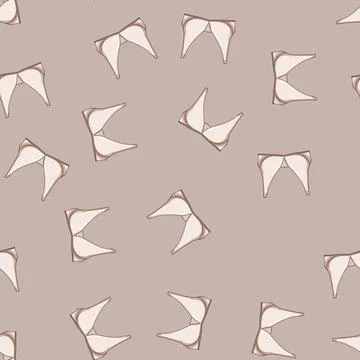 Seamless pattern wireless bra modern cartoon vector Ilustración de archivo