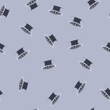 Seamless pattern wireless smart ring cartoon vector Ilustración de archivo