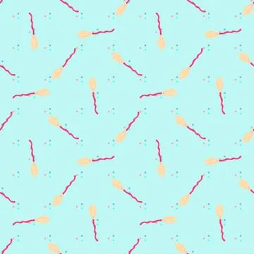 Seamless pattern witch's broom. Design for Halloween, wrapping paper, textiles 库存插图