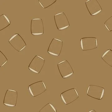 Seamless pattern wood chopping board cartoon vector Stock Illustration